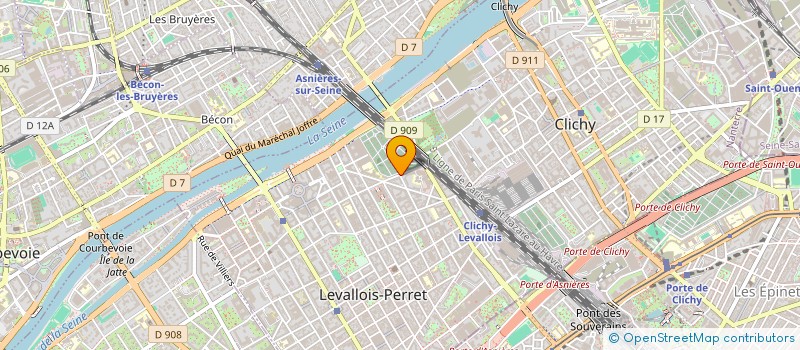 localisation de l'entreprise FIVA à LEVALLOIS-PERRET