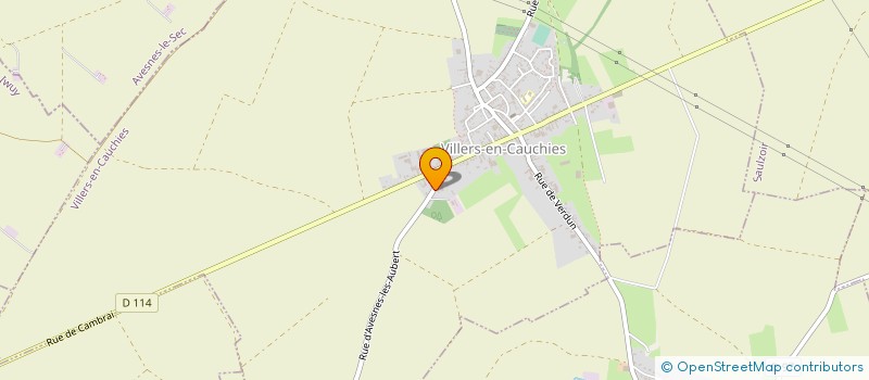 localisation de l'entreprise FIVAL ELAUS à VILLERS-EN-CAUCHIES