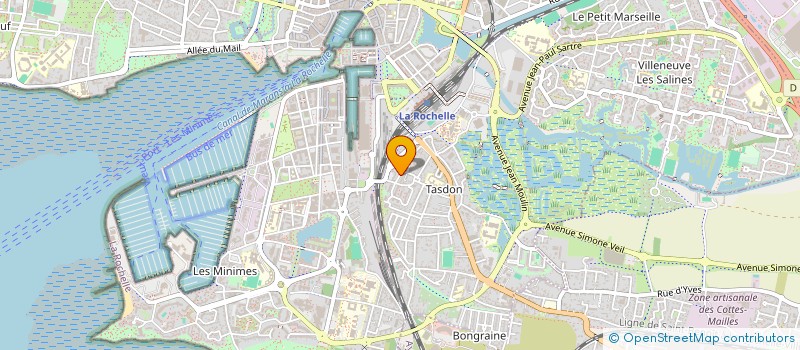 localisation de l'entreprise FIVALI PATRIMOINE  LA ROCHELLE