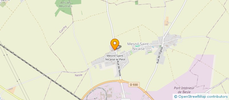 localisation de l'entreprise FIVAP  MESNIL-SAINT-NICAISE