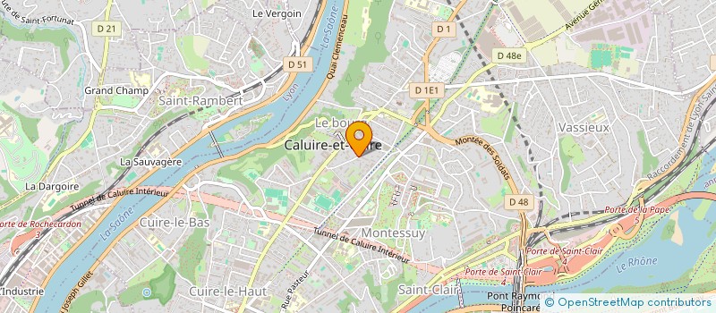 localisation de l'entreprise FIVE  CALUIRE-ET-CUIRE