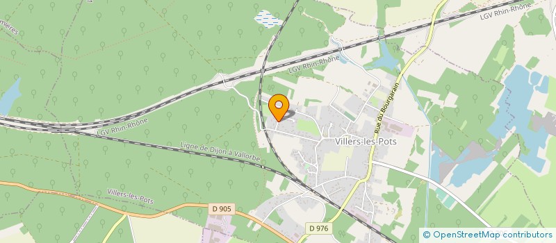 localisation de l'entreprise FIVE  VILLERS-LES-POTS