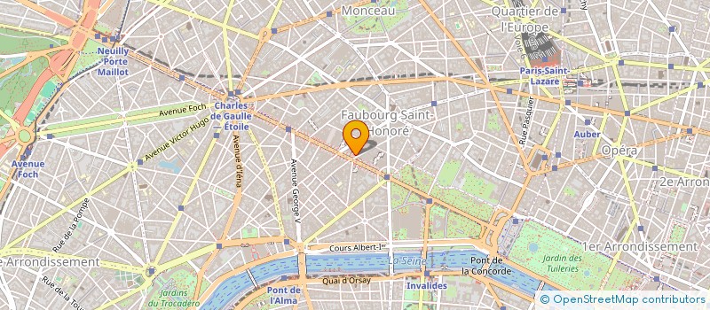 localisation de l'entreprise FIVE  PARIS