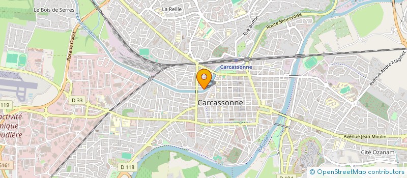 localisation de l'entreprise FIVE CORP à CARCASSONNE