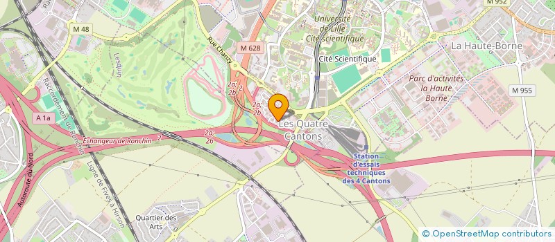 localisation de l'entreprise FIVE H3 à LEZENNES