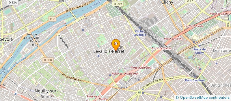localisation de l'entreprise FIVE HUNDRED FEETS à LEVALLOIS-PERRET