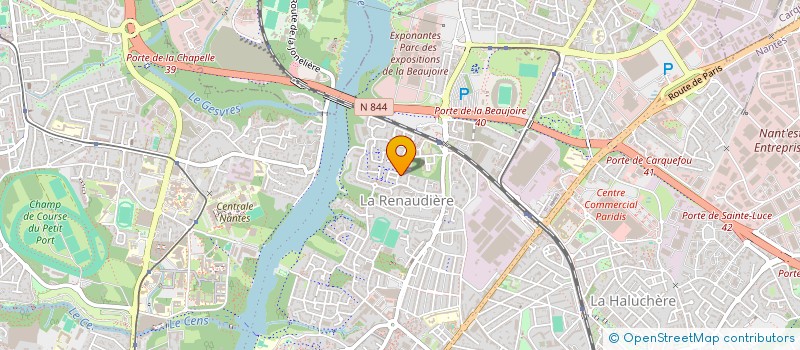 localisation de l'entreprise FIVE IMMOBILIER  NANTES