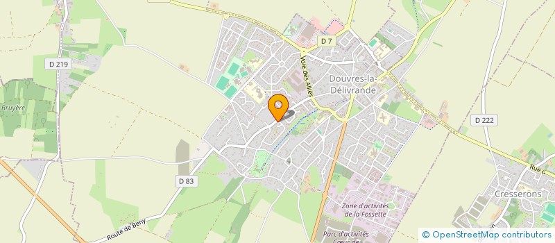 localisation de l'entreprise FIVE-INCH à DOUVRES-LA-DELIVRANDE