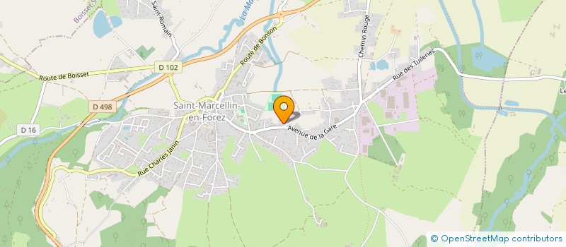 localisation de l'entreprise FIVE LEG HOLDING  SAINT-MARCELLIN-EN-FOREZ