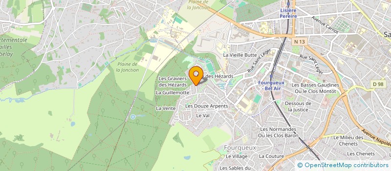 localisation de l'entreprise FIVE LITTLE DUCKS  SAINT-GERMAIN-EN-LAYE