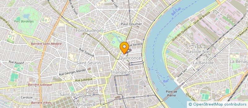 localisation de l'entreprise FIVE RETAILING CAP-FERRET  BORDEAUX