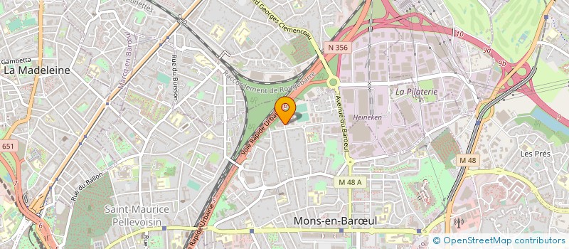 localisation de l'entreprise FIVE SPA PRIVATIF  WATTIGNIES