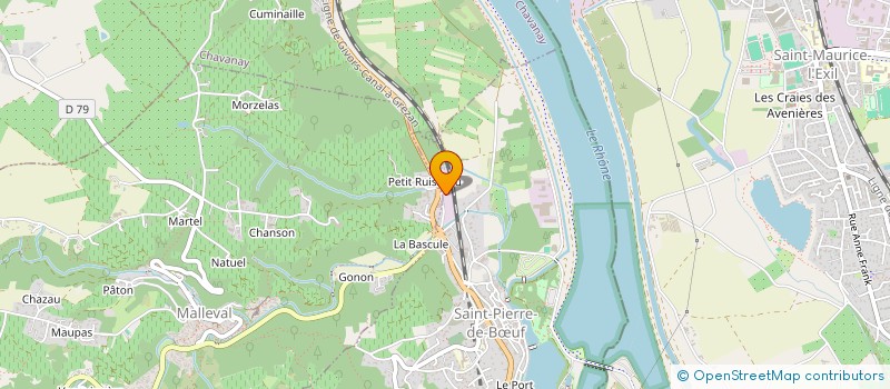 localisation de l'entreprise FIVE STAR OUTDOOR  SAINT-PIERRE-DE-BUF