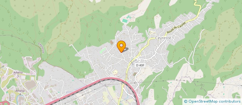 localisation de l'entreprise FIVE STAR PROVENCE SERVICE à CEYRESTE