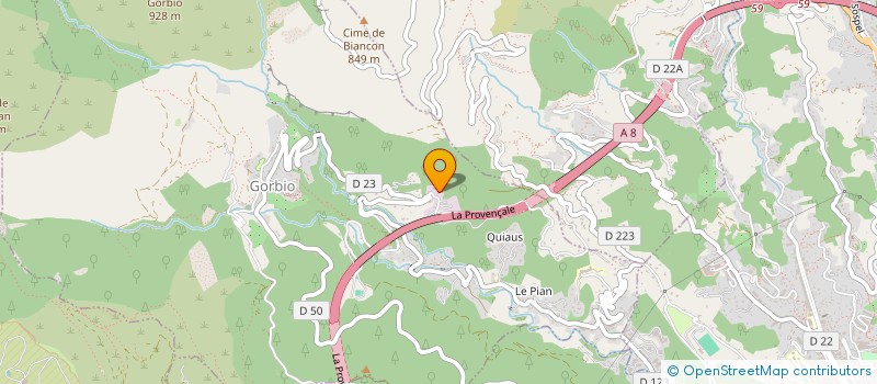 localisation de l'entreprise FIVE STARS MOTORS  GORBIO