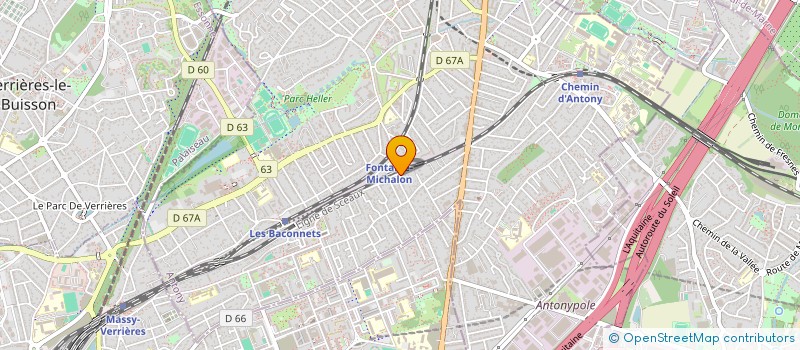 localisation de l'entreprise FIVE SUVAI à ANTONY