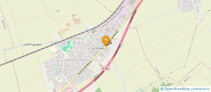 localisation de l'entreprise FIVE TEN PRODUCTION  WITRY-LES-REIMS