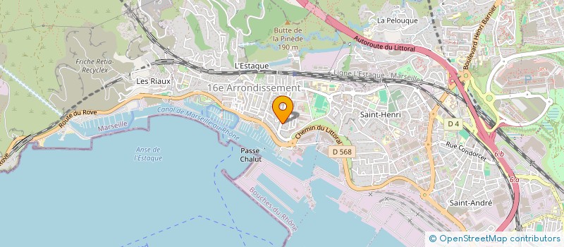 localisation de l'entreprise FIVEC à MARSEILLE