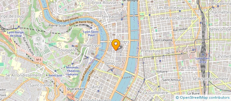 localisation de l'entreprise FIVEFIVE  LYON