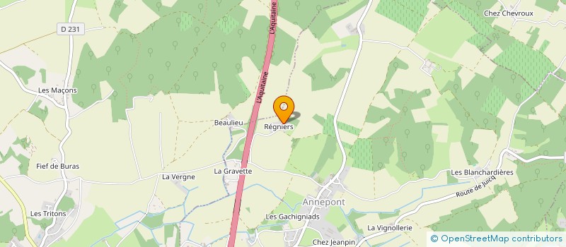 localisation de l'entreprise FIVEGREG  ANNEPONT