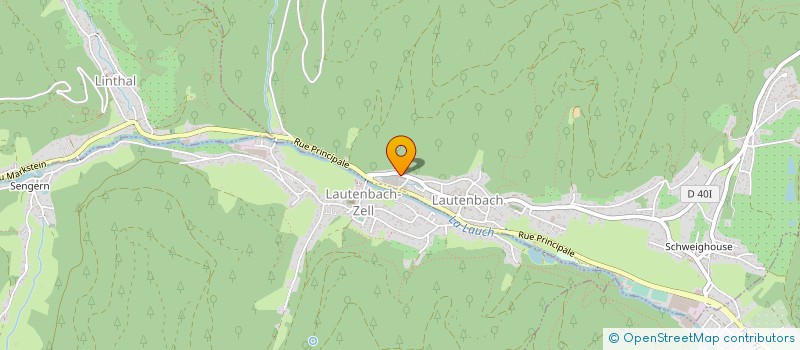 localisation de l'entreprise FIVES CELES à LAUTENBACH