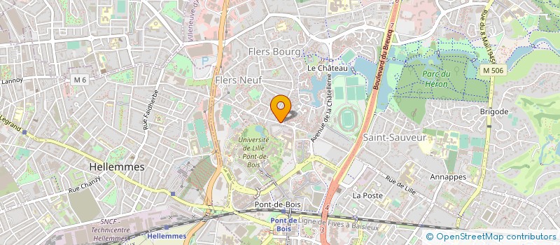localisation de l'entreprise FIVES FCB à VILLENEUVE-D'ASCQ