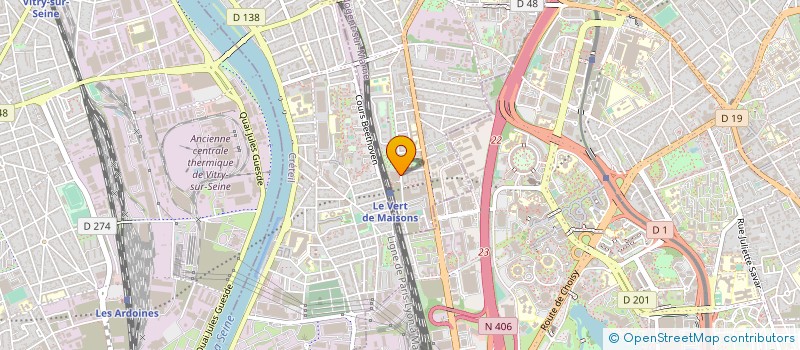 localisation de l'entreprise FIVES STEIN à MAISONS-ALFORT