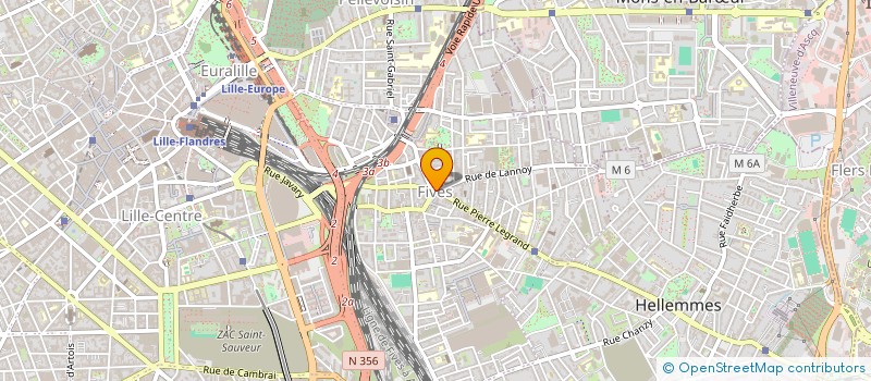 localisation de l'entreprise FIVEVENEMENT à LILLE