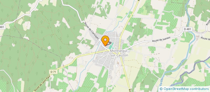 localisation de l'entreprise FIVMEX à MONTSEGUR-SUR-LAUZON