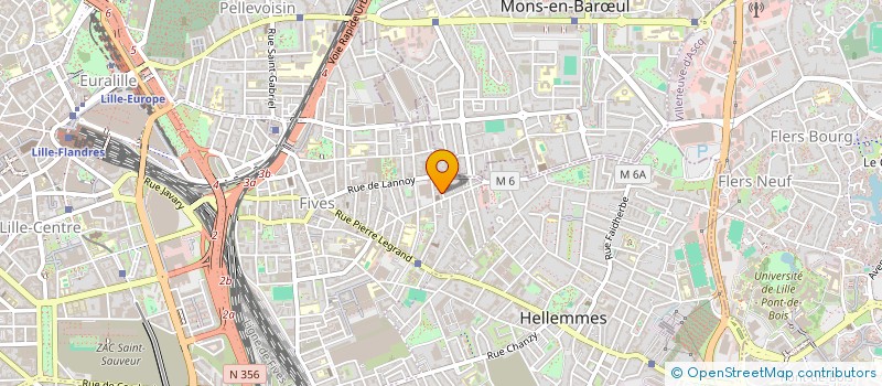 localisation de l'entreprise FIVONS ENSEMBLE à LILLE
