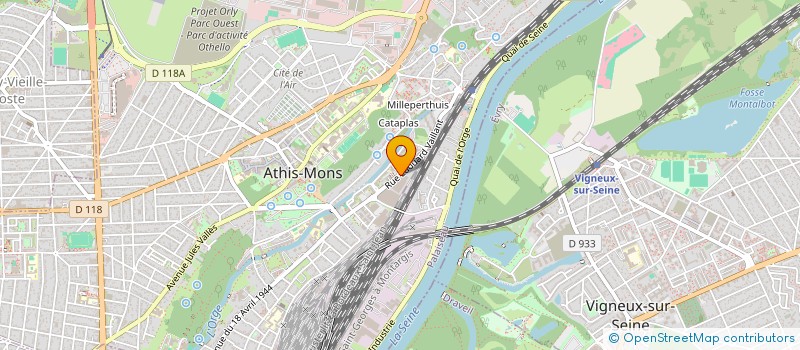 localisation de l'entreprise FIX AND GO  ATHIS-MONS