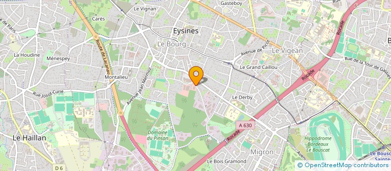 localisation de l'entreprise FIX BORDEAUX à EYSINES