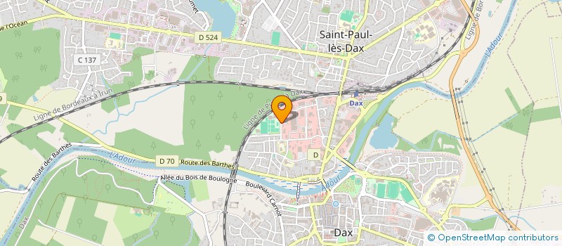 localisation de l'entreprise FIX DAX à DAX