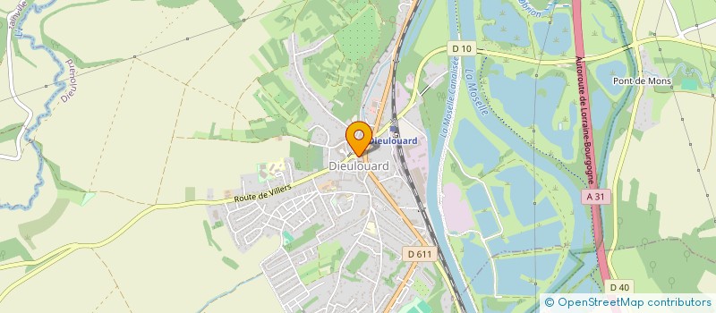 localisation de l'entreprise FIX LEGARDEUR  DIEULOUARD