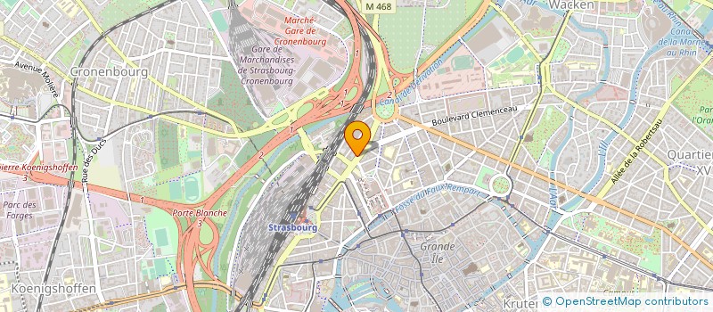 localisation de l'entreprise FIXADENT SOCIETE NOUVELLE à STRASBOURG