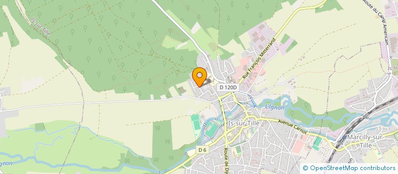 localisation de l'entreprise FIXATE à IS-SUR-TILLE
