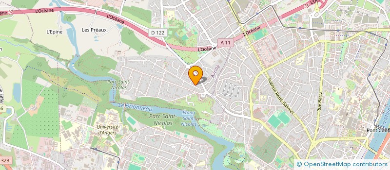 localisation de l'entreprise FIXEETS SAS à AVRILLE