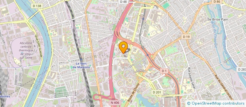 localisation de l'entreprise FIXING SYSTEM ADVANCE  CRETEIL