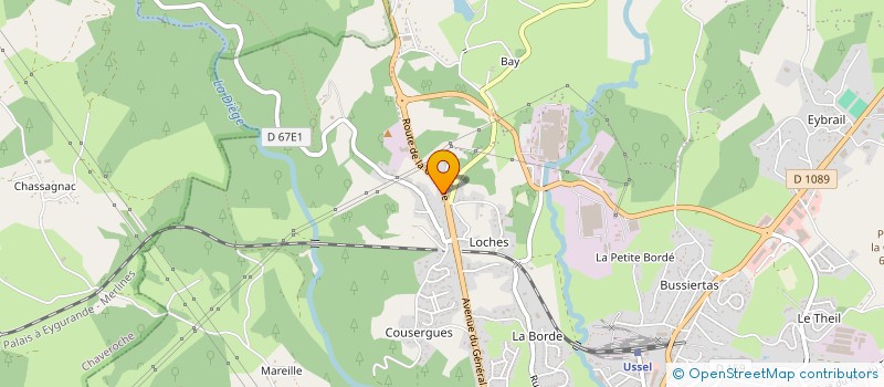 localisation de l'entreprise FIXLT SOLUTIONS à USSEL