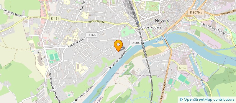 localisation de l'entreprise FIXO PARTICIPATIONS à NEVERS