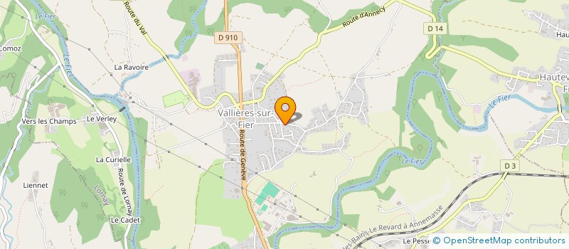 localisation de l'entreprise FIXOP  VALLIERES-SUR-FIER