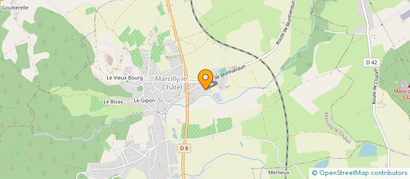 localisation de l'entreprise FIXTOO  MARCILLY-LE-CHATEL