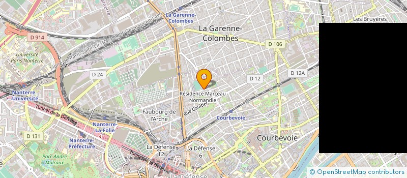 localisation de l'entreprise FIXTUR LASER  COURBEVOIE
