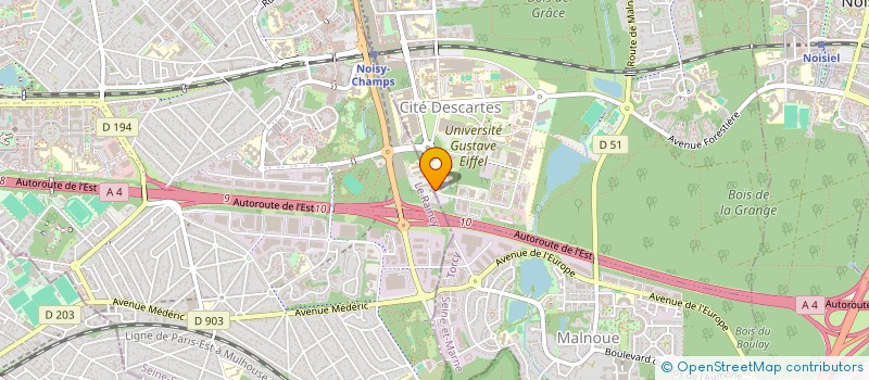 localisation de l'entreprise FIXYS à CHAMPS-SUR-MARNE