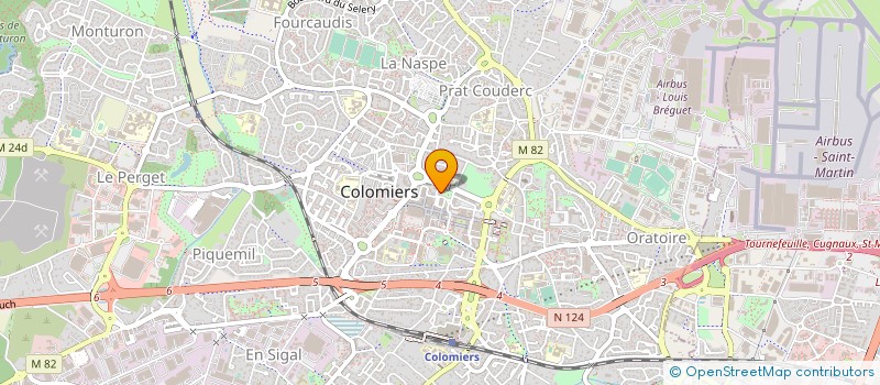 localisation de l'entreprise FIYM MABROUKI à COLOMIERS