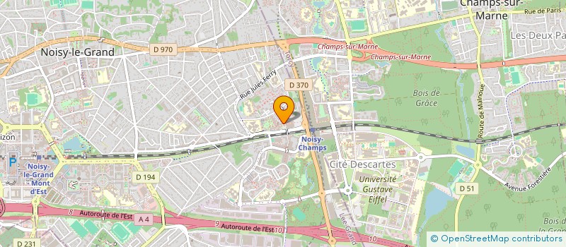 localisation de l'entreprise FIZA  STYLE  NOISY-LE-GRAND