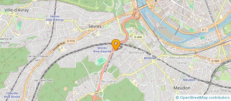 localisation de l'entreprise FIZCUS FAMILY à SEVRES