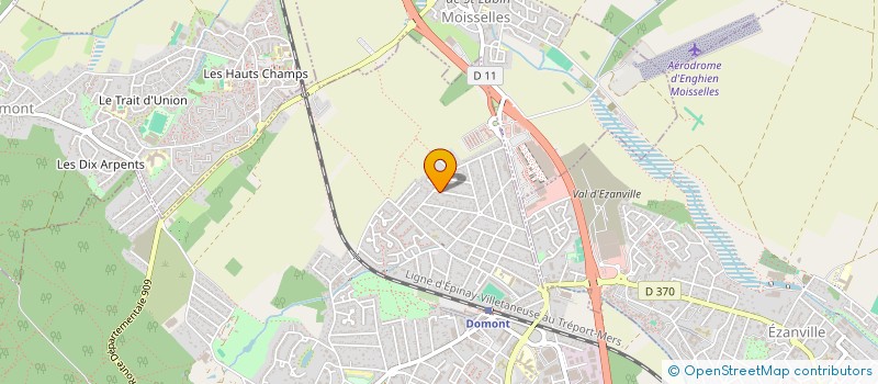 localisation de l'entreprise FIZI IMMO  DOMONT