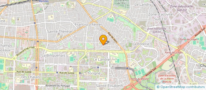 localisation de l'entreprise FIZIANS ENVIRONNEMENT à RENNES