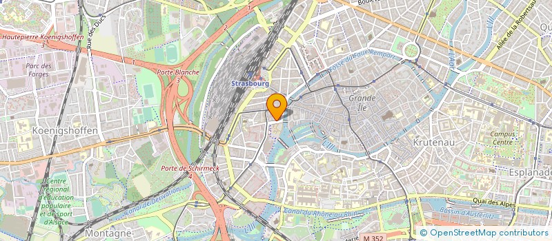 localisation de l'entreprise FIZIMED à STRASBOURG